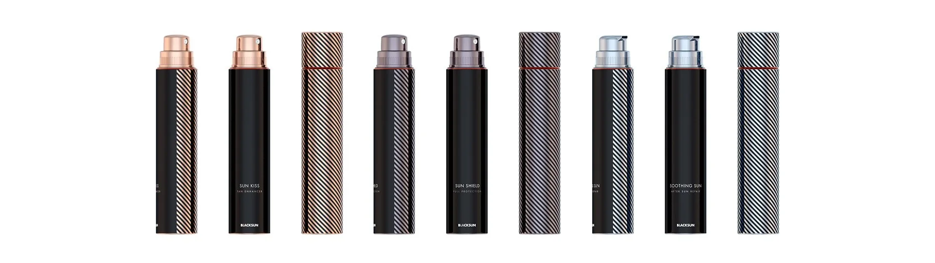 Faces des produits Blacksun