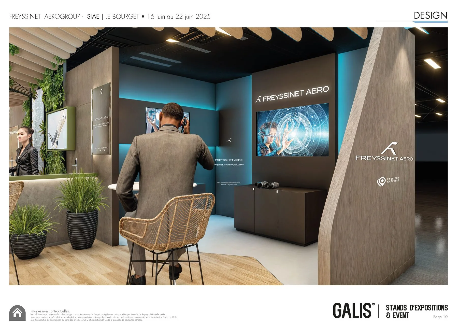 Stand SIAE Bourget, planche 4