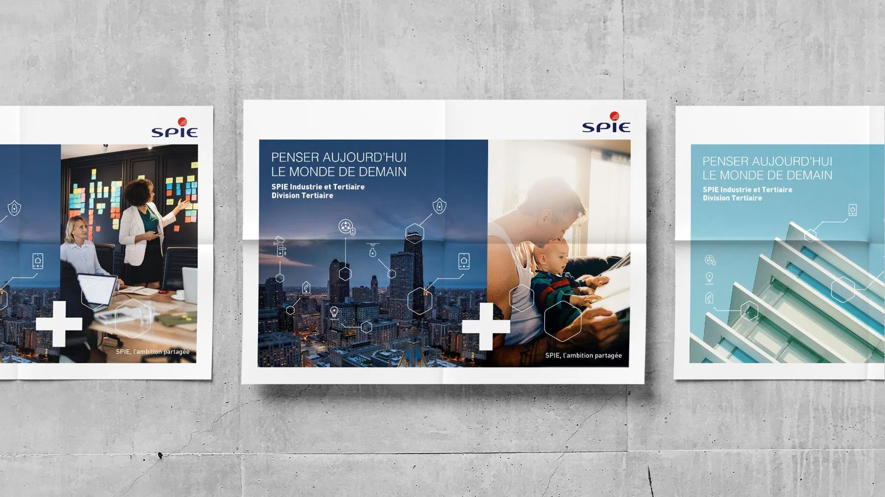 Déclinaisons d'affiches de la campagne