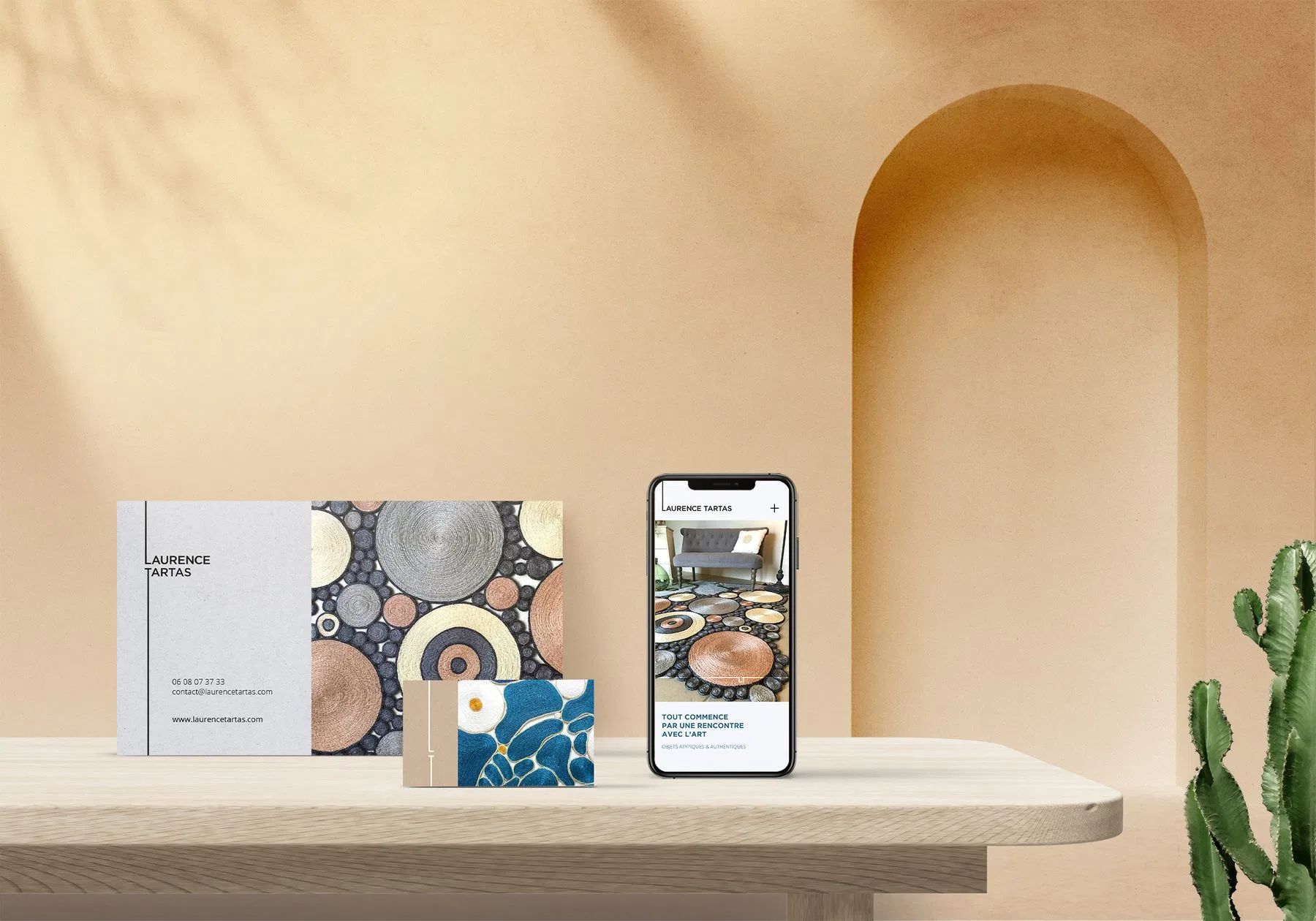 Stationery, carte de visite et mobile